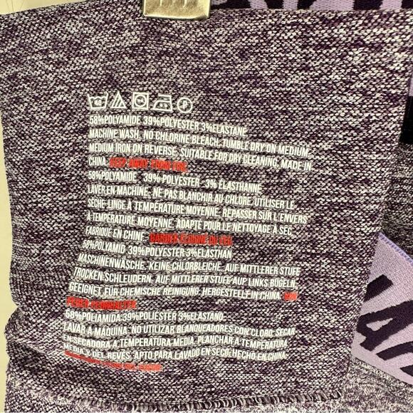 GYMSHARK Flex Leggings Purple Dry Moisture size XS - Picture 6 of 6